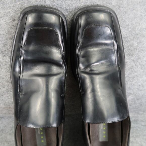 Kenneth Cole Shoes Men 10.5 Reaction Loafer Slip On Leather Professional Classic - Picture 8 of 16